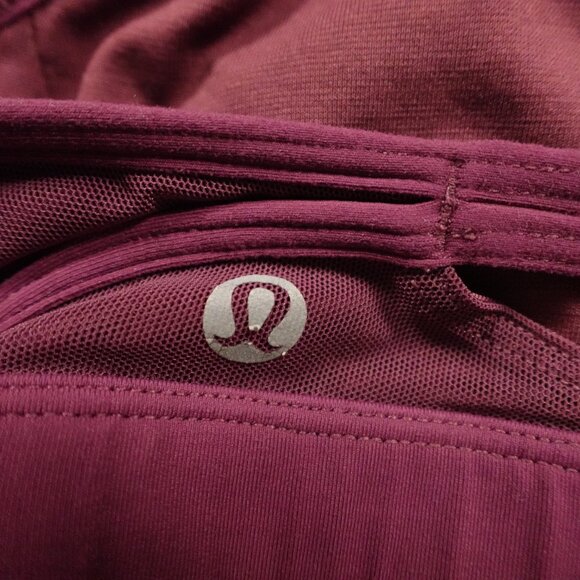 Lululemon Make A Move Bra women's 6 A/B cup red grape - Picture 3 of 4